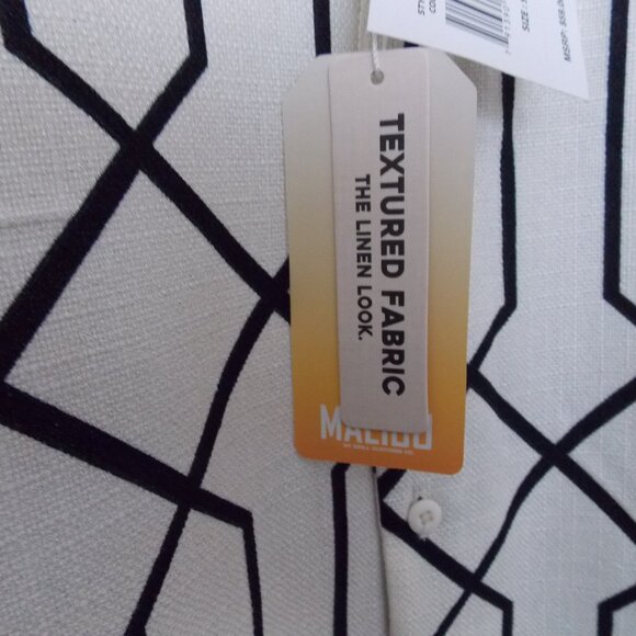 NWT-Malibu Short Sleeve Button-Up Sz 5XL - Picture 9 of 10